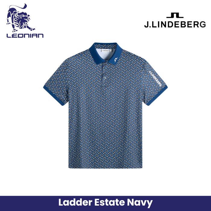 J.Lindeberg Tour Tech Print Polo