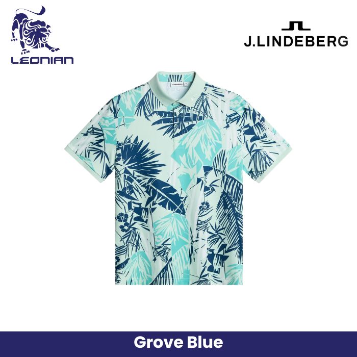 J.Lindeberg Tour Tech Print Polo