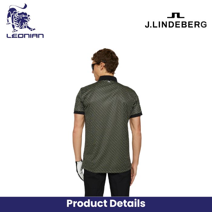 J.Lindeberg Tour Tech Print Polo
