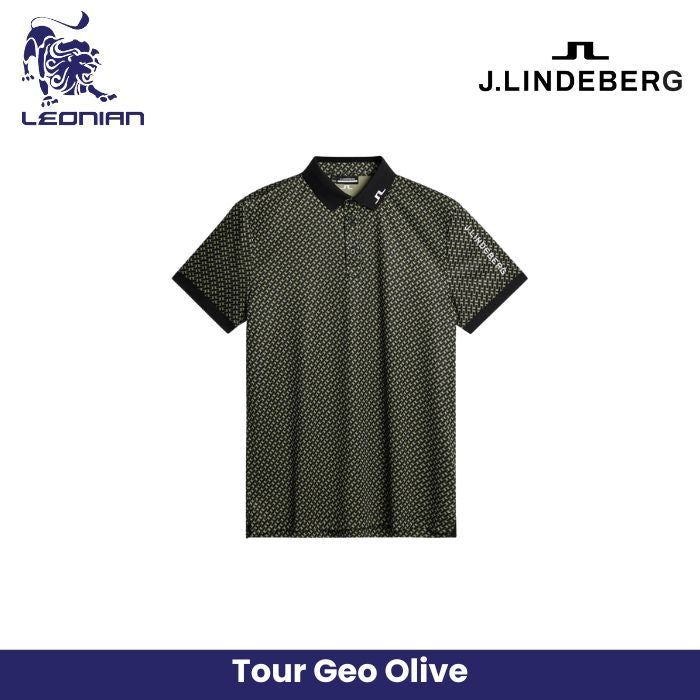 J.Lindeberg Tour Tech Print Polo