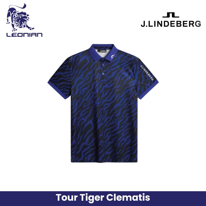 J.Lindeberg Tour Tech Print Polo