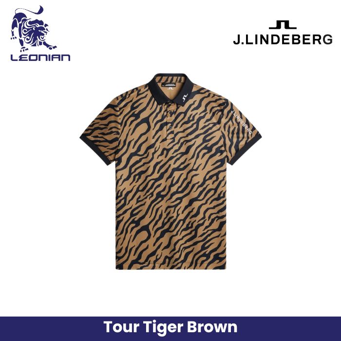 J.Lindeberg Tour Tech Print Polo