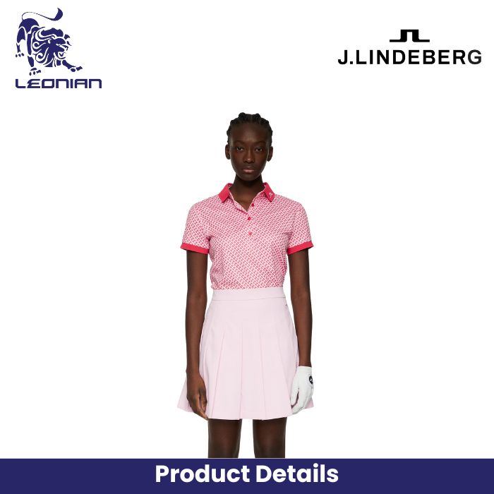 J.Lindeberg Tour Tech Print Polo Women's Shirt