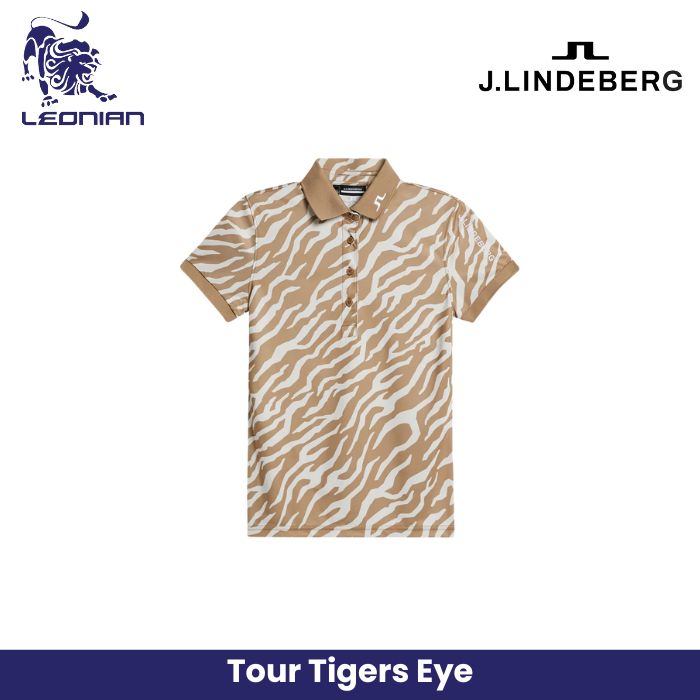 J.Lindeberg Tour Tech Print Polo Women's Shirt