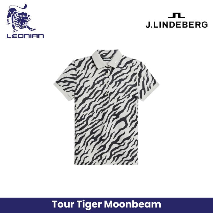 J.Lindeberg Tour Tech Print Polo Women's Shirt