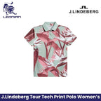 J.Lindeberg Tour Tech Print Polo Women's