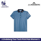 J.Lindeberg Tour Tech Print Polo Women's