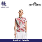 J.Lindeberg Tour Tech Print Polo Women's