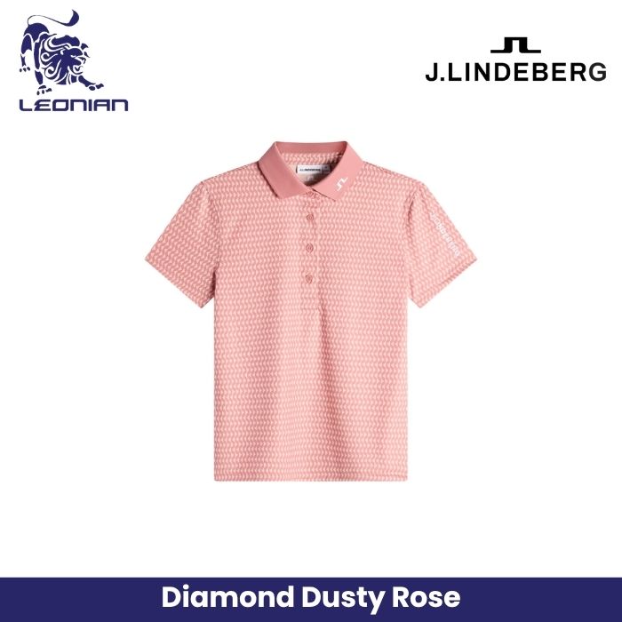J.Lindeberg Tour Tech Print Polo Women's