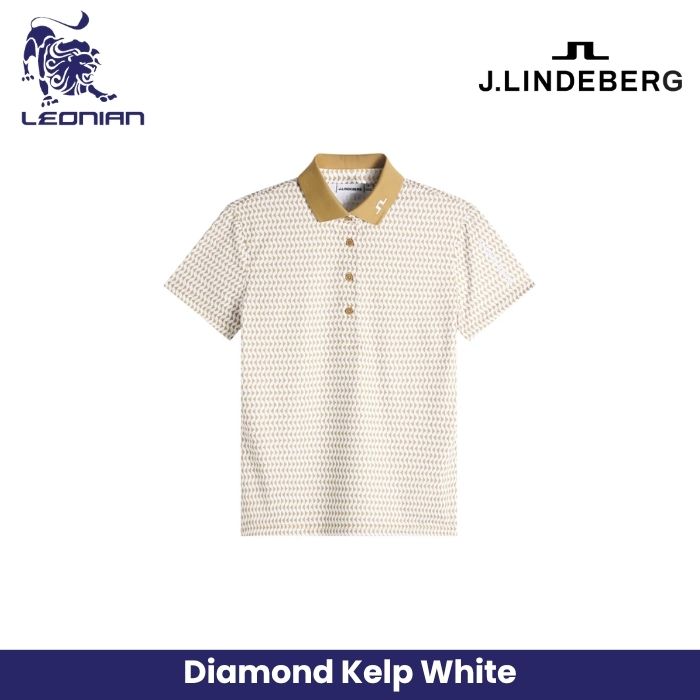 J.Lindeberg Tour Tech Print Polo Women's