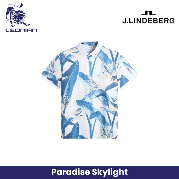 J.Lindeberg Tour Tech Print Polo