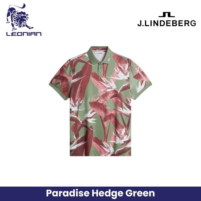 J.Lindeberg Tour Tech Print Polo