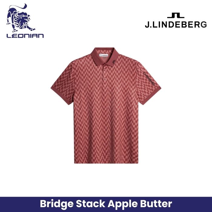 J.Lindeberg Tour Tech Print Polo