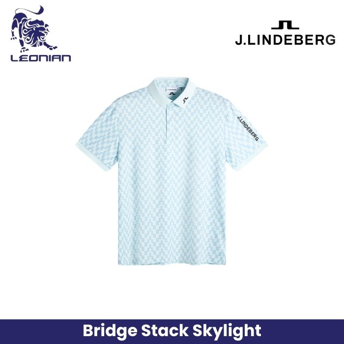 J.Lindeberg Tour Tech Print Polo