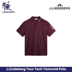 J.Lindeberg Tour Tech Textured Polo