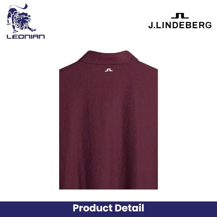 J.Lindeberg Tour Tech Textured Polo