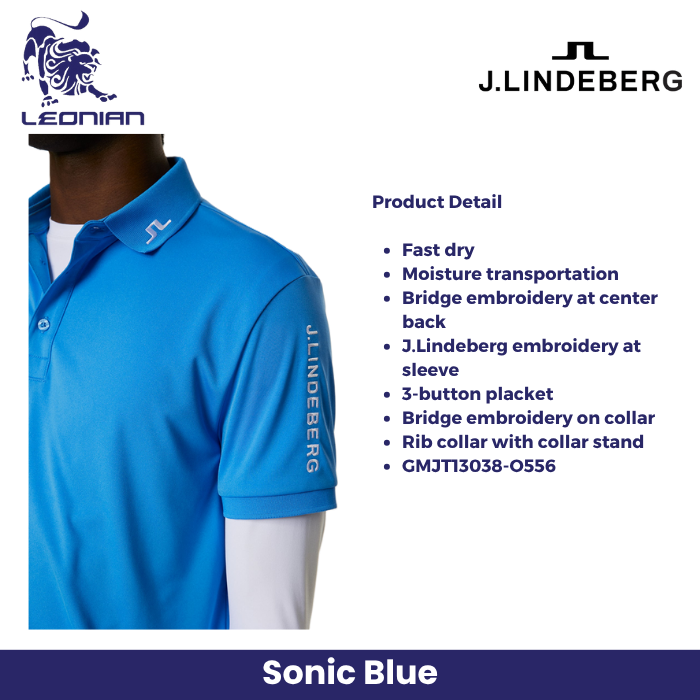 J.Lindeberg Tour Tech Polo Men's Golf Shirt
