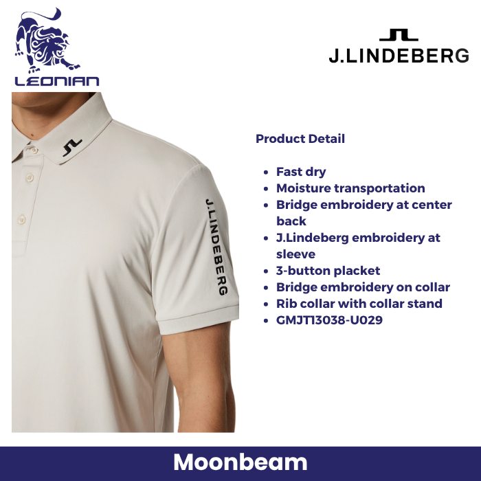 J.Lindeberg Tour Tech Polo Men's Golf Shirt