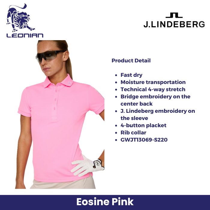 J.Lindeberg Tour Tech Polo Women's Golf Shirt
