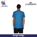 J.Lindeberg Tour Tech Print DPWT Men's Golf Shirt