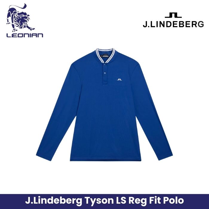 J.Lindeberg Tyson LS Reg Fit Polo
