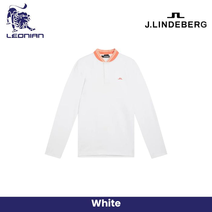 J.Lindeberg Tyson LS Reg Fit Polo