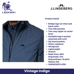 J Lindeberg Vest Ash Light Packable