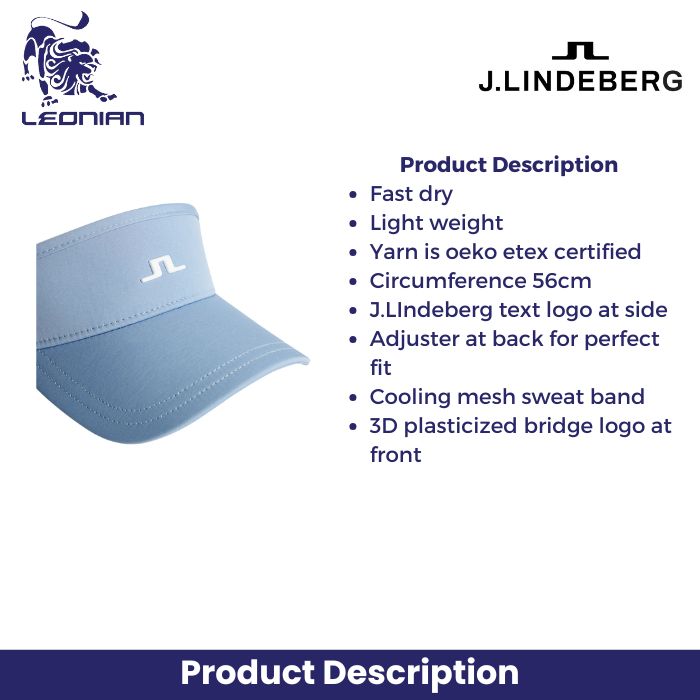 J.Lindeberg Yada Visor Women's