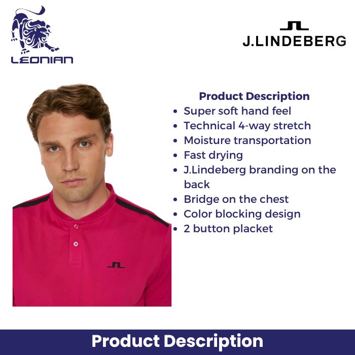 J.Lindeberg Zayden Polo