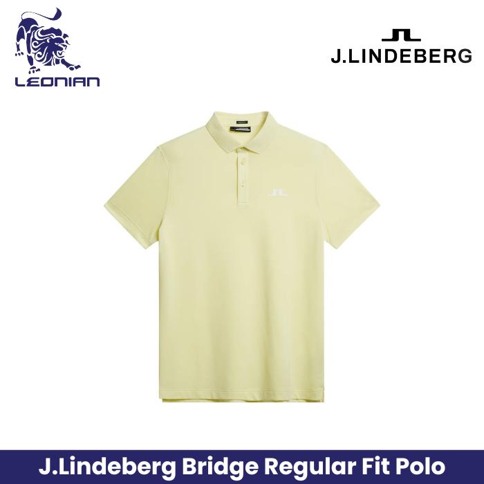 J.Lindeberg Bridge Regular Fit Men's Golf Polo Shirt