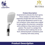 Miura Forged Wedge Series