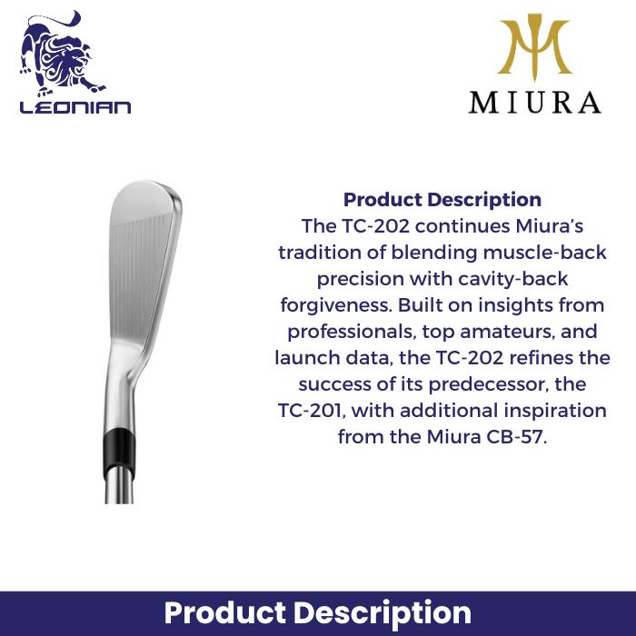 Miura Iron TC-202 Chrome