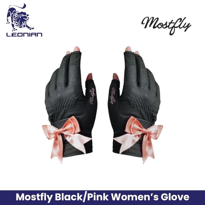 Mostfly Black Pink Women's Glove