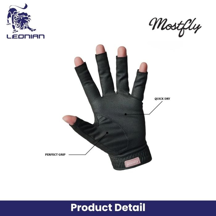 Mostfly Black Pink Women's Glove