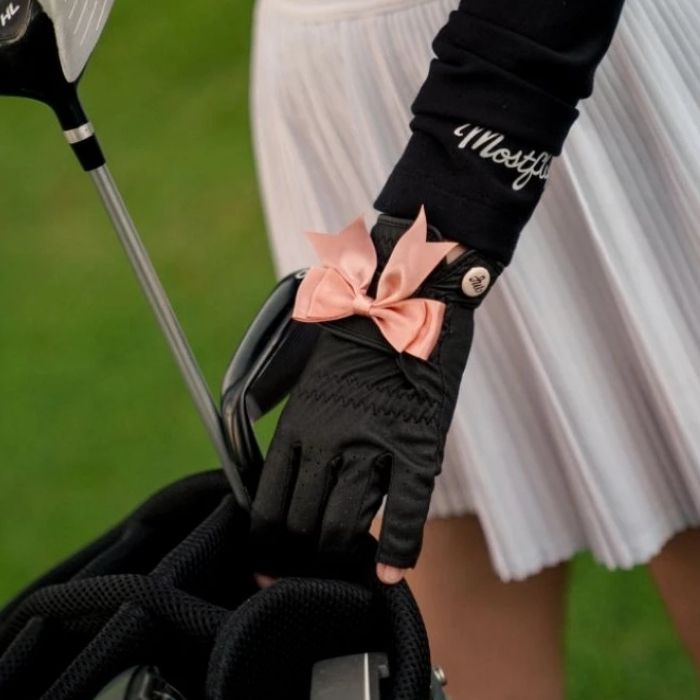 Mostfly Black Pink Women's Glove