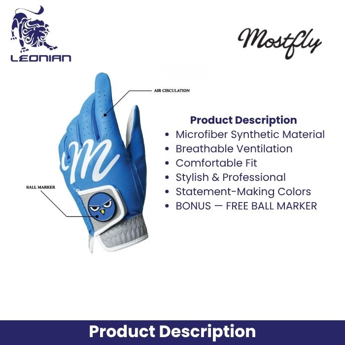 Mostfly Blue Bunker Glove
