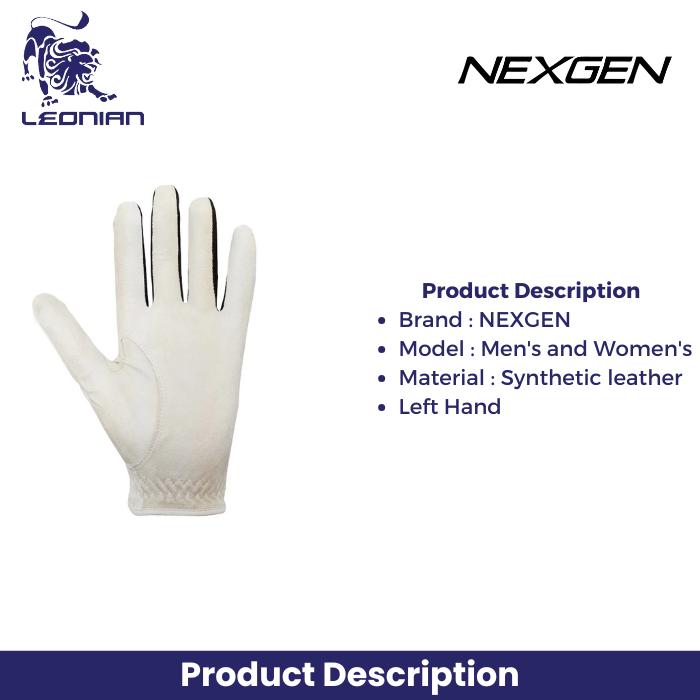 Nexgen Nano-X Athlete Men's Golf Glove