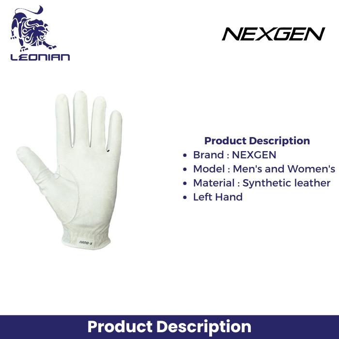 Nexgen Nano-X Pro Tour+ Men's Golf Glove