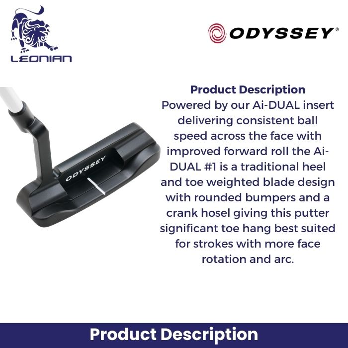 Odyssey Ai-DUAL #1 CH Putter