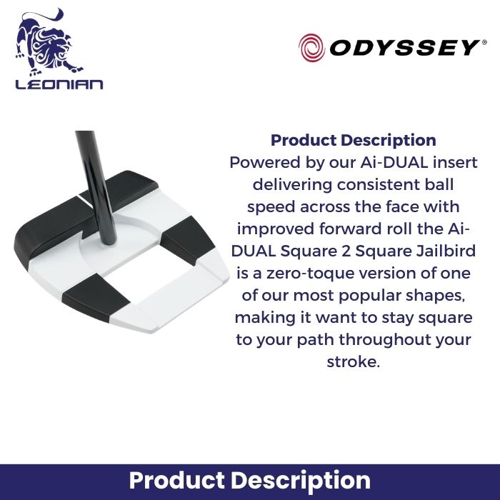 Odyssey Ai-DUAL Square 2 Square Jailbird Putter