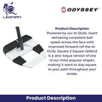 Odyssey Ai-DUAL Square 2 Square Jailbird Putter