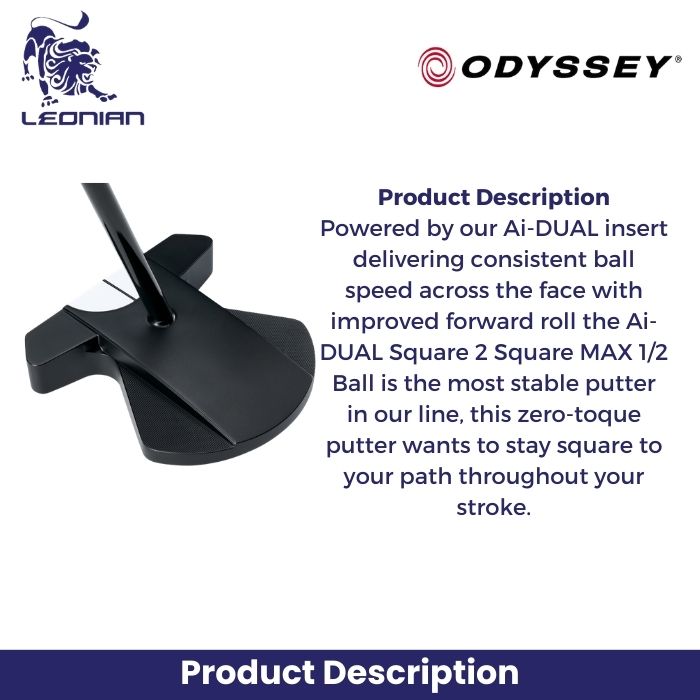 Odyssey Ai-DUAL Square 2 Square MAX ½ Ball Cruiser