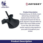 Odyssey Ai-DUAL Square 2 Square MAX ½ Ball Cruiser