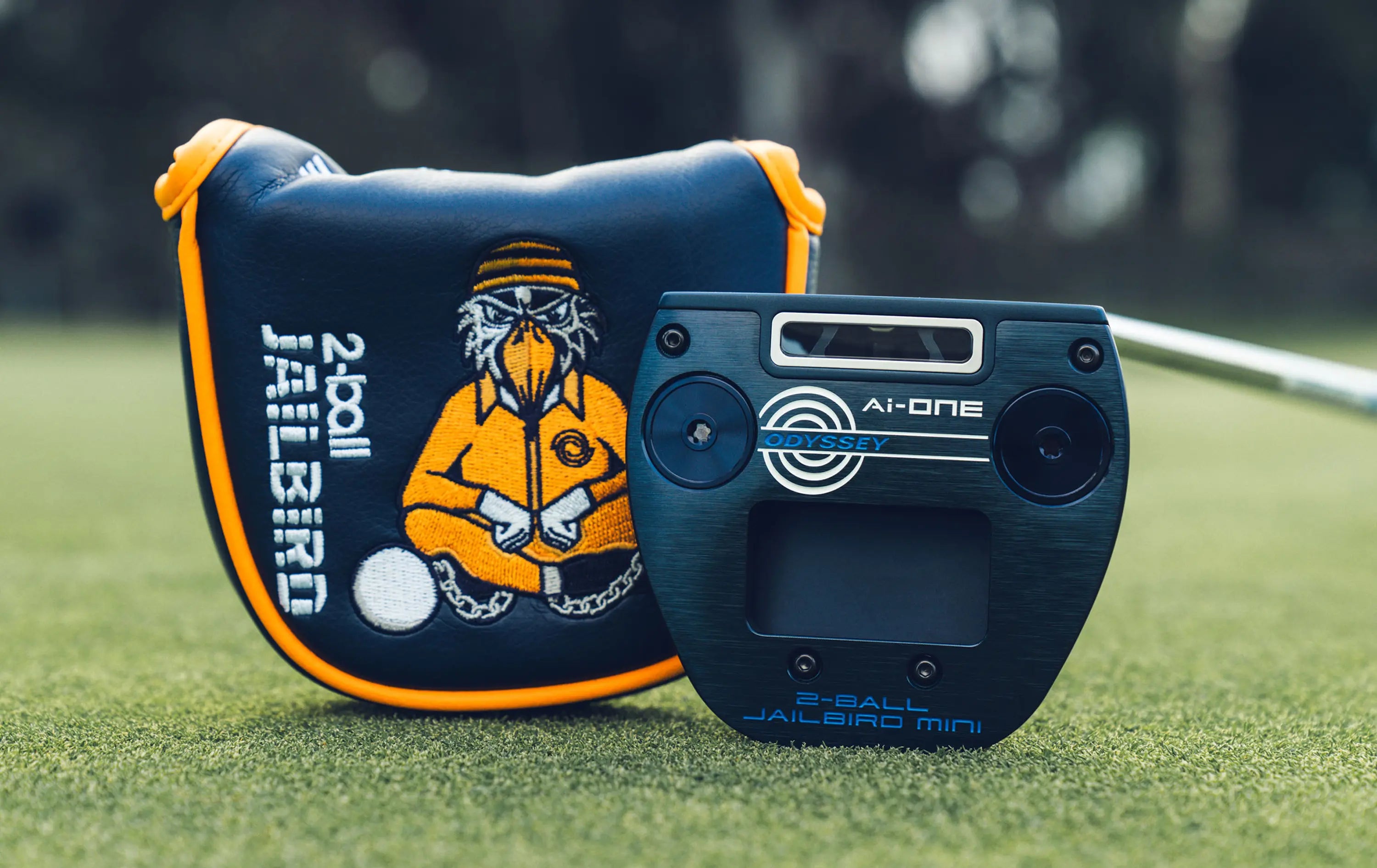 Odyssey Ai-ONE 2-Ball Jailbird Mini DB Putter Golf