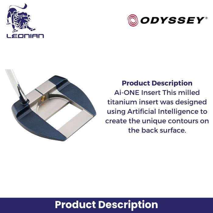 Odyssey Ai-One Milled Jailbird Mini T V90 DB Putter Golf