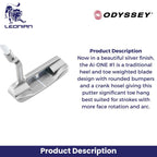 Odyssey Ai-ONE Silver #1 CH Putter Golf