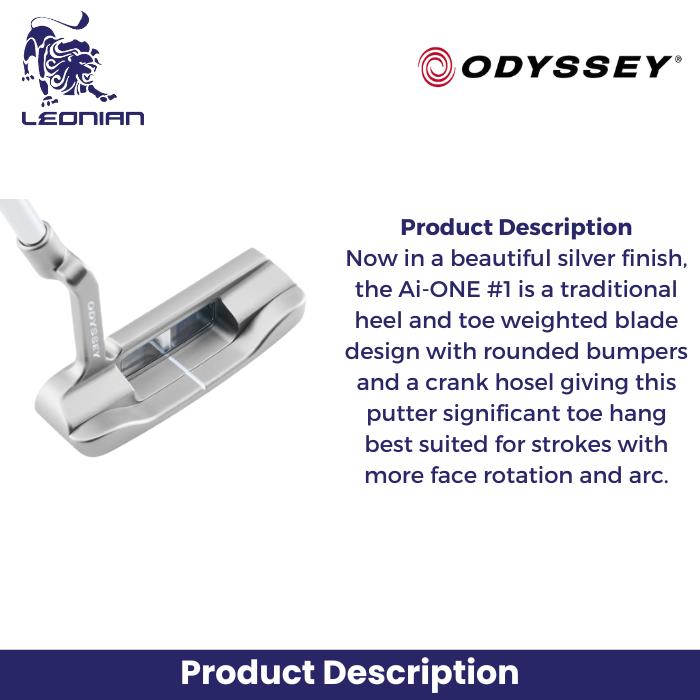 Odyssey Ai-ONE Silver #1 CH Putter Golf