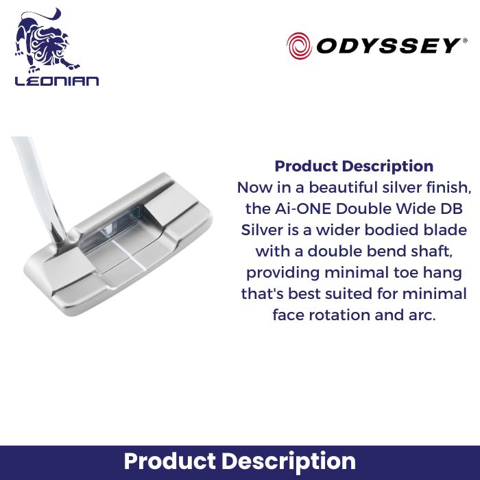 Odyssey Ai-ONE LE Double Wide Silver DB Putter Golf