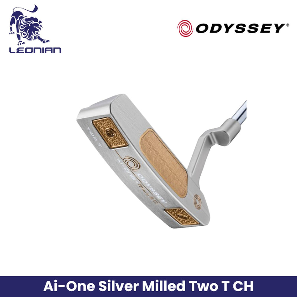 Odyssey Ai-ONE Silver Milled Two T CH Putter Golf