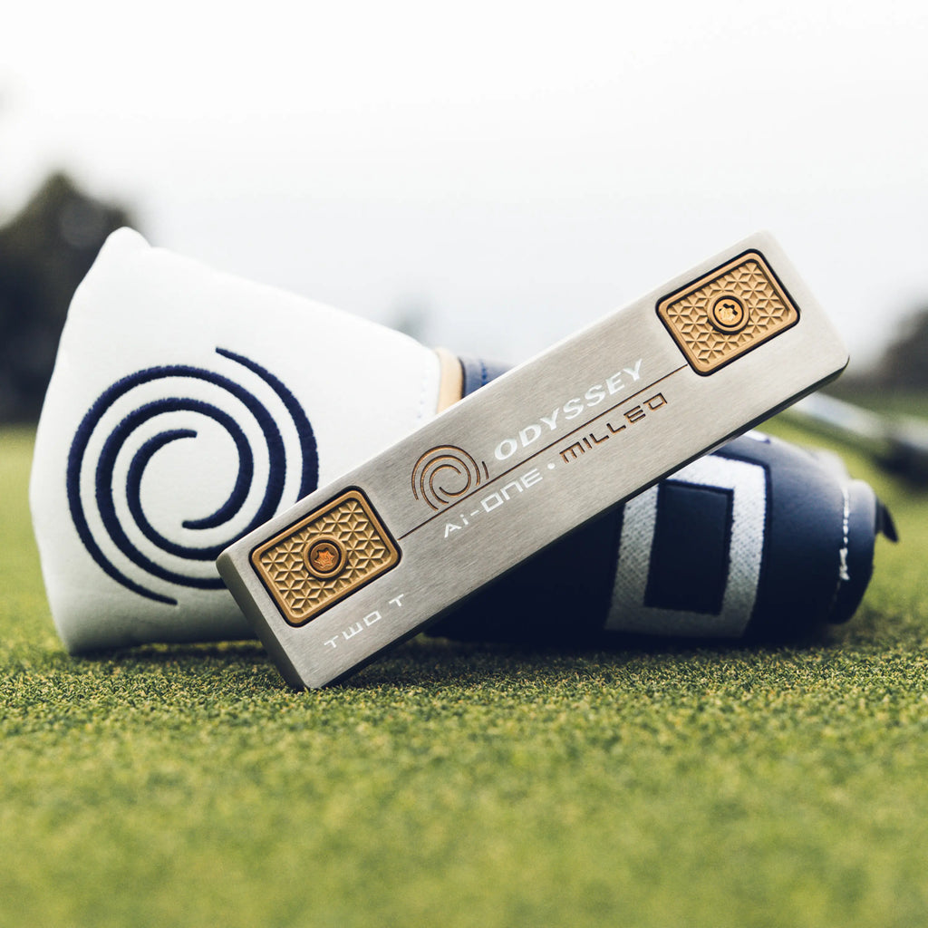 Odyssey Ai-ONE Silver Milled Two T CH Putter Golf
